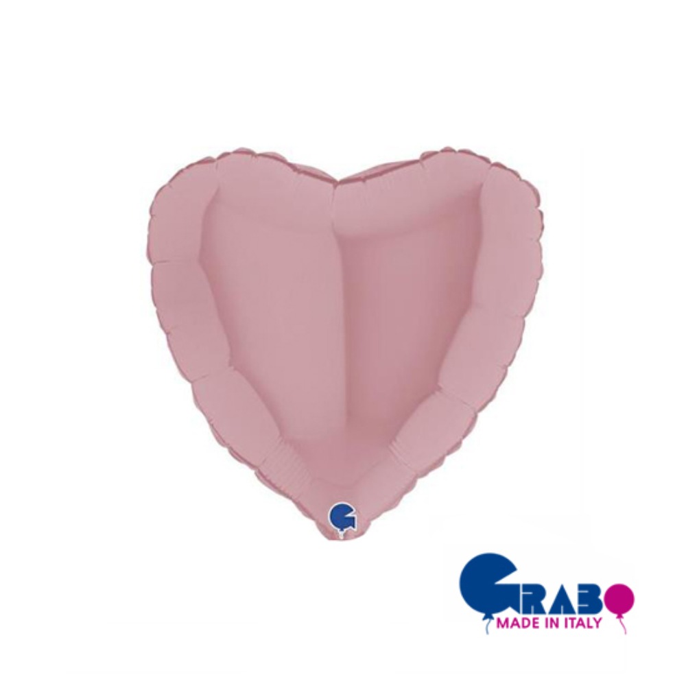 [Grabo balloons] Heart_Matte pink 18&quot;(36x36cm)