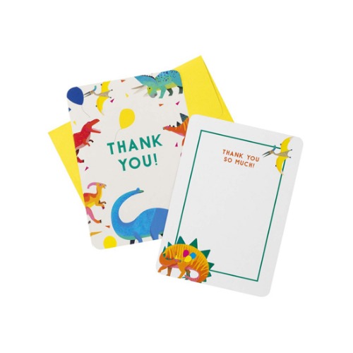 [Talking Tables] Dino Party Thank You Card(8pcs)