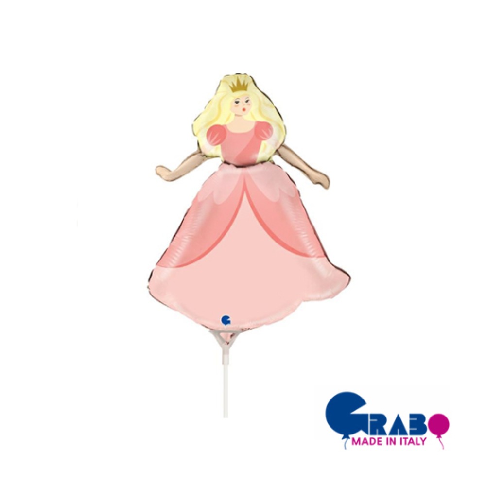 [Grabo balloons] Princess mini 14&quot;(33x16cm)